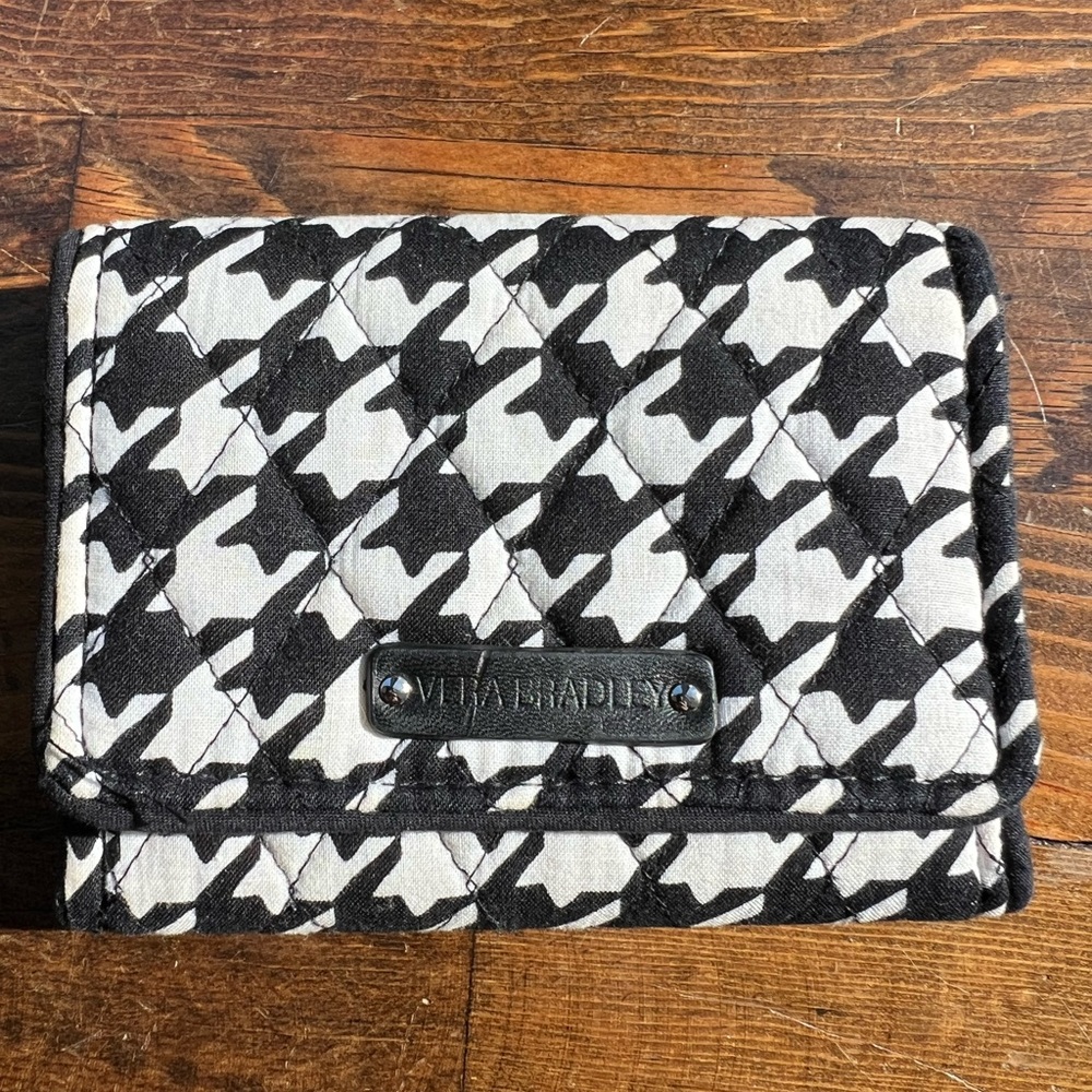 Vera Bradley Black and White Wallet